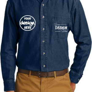 Custom denim clothing