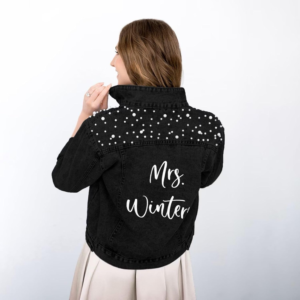 Custom denim clothing