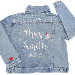 Custom denim clothing