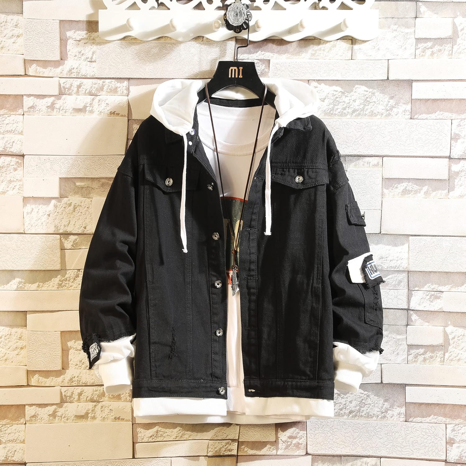 Custom denim clothing